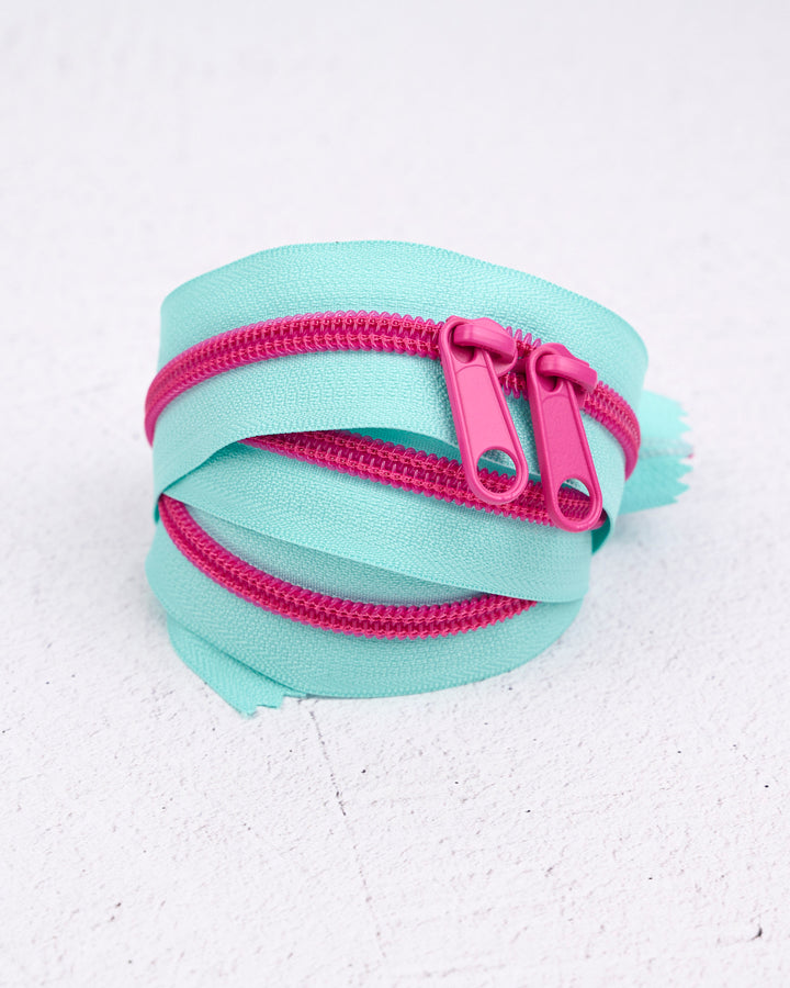 Poolside - Handbag Zipper - Renaissance Ribbons