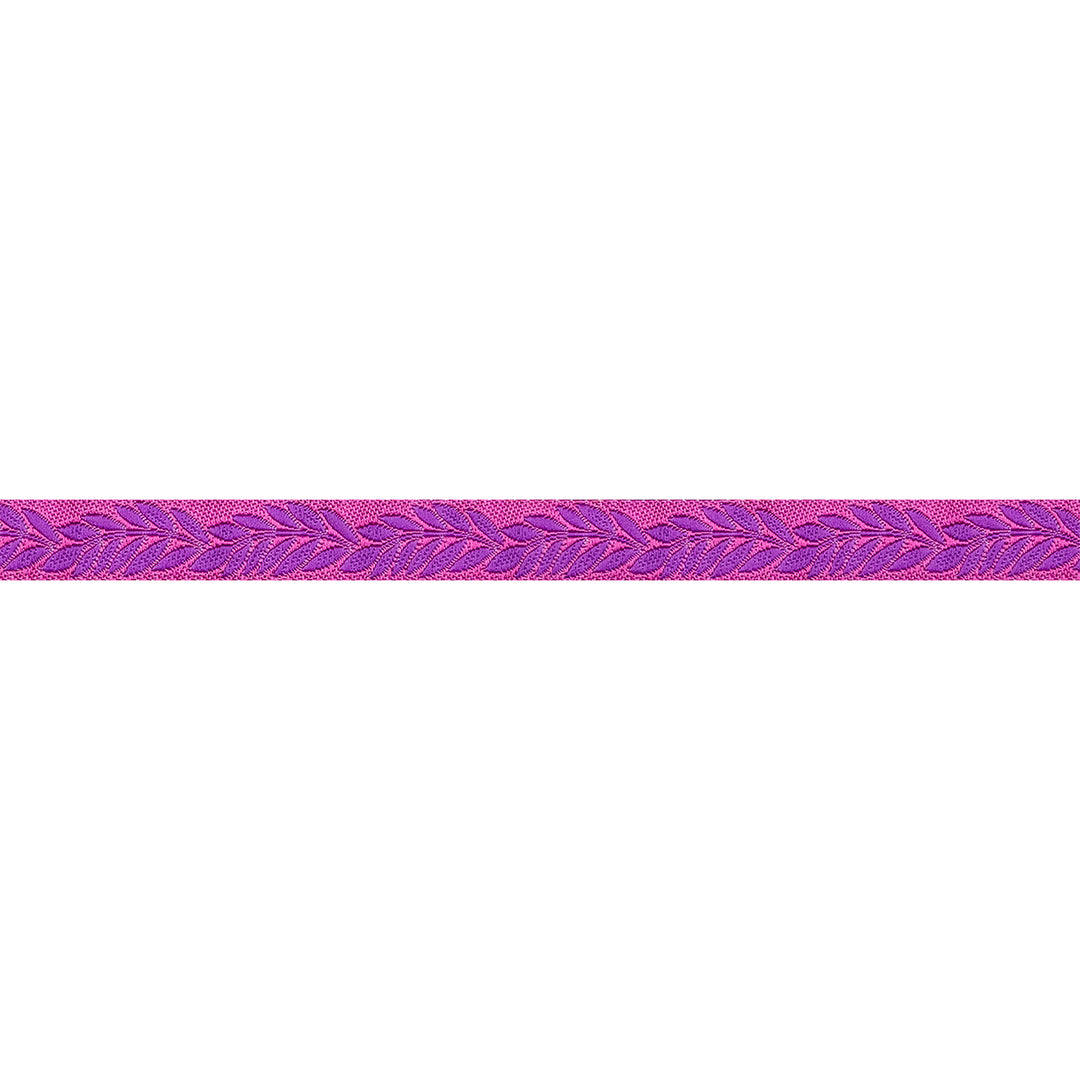 Foliage - Foliage in Wisteria - 3/8" width - by Sally Kelly - 15 Yard Spool