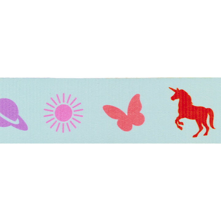 Legendary - Charmed WEBBING in Stardust - 1-1/2" width - by Tula Pink - 16 Yard Spool (Preorder)