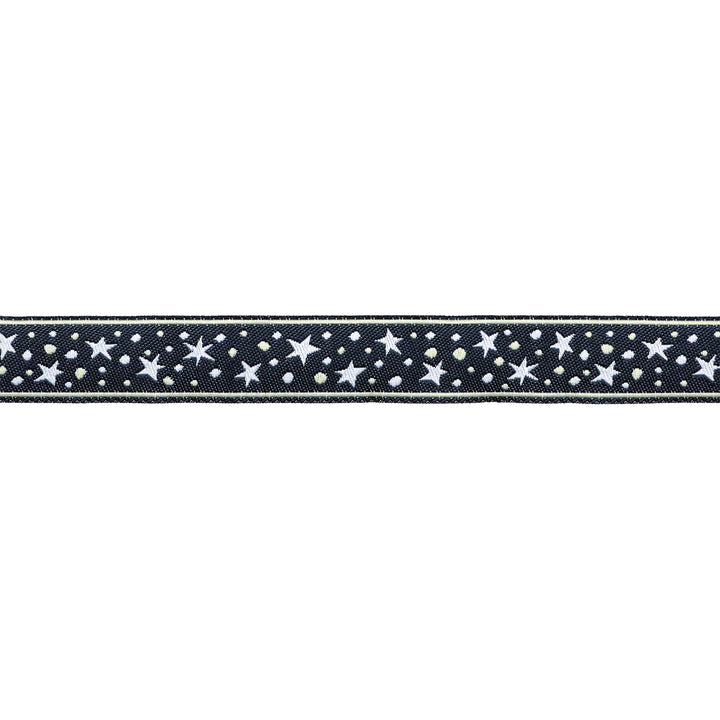 3, 2, 1... Blastoff - Wish Upon a Star in Night Sky 5/8" - by Stacy Iest Hsu - 15 Yard Spool