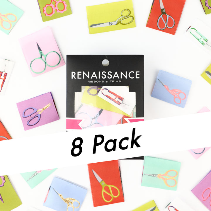 Snip Snip - Woven Label Pack - 8 PACK