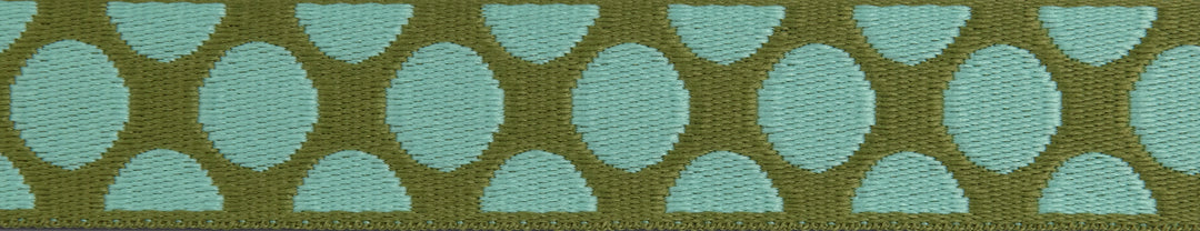 Down to Earth - Dot Webbing in Mint to Be 1" - by Tula Pink - 16 Yard Spool (Preorder)