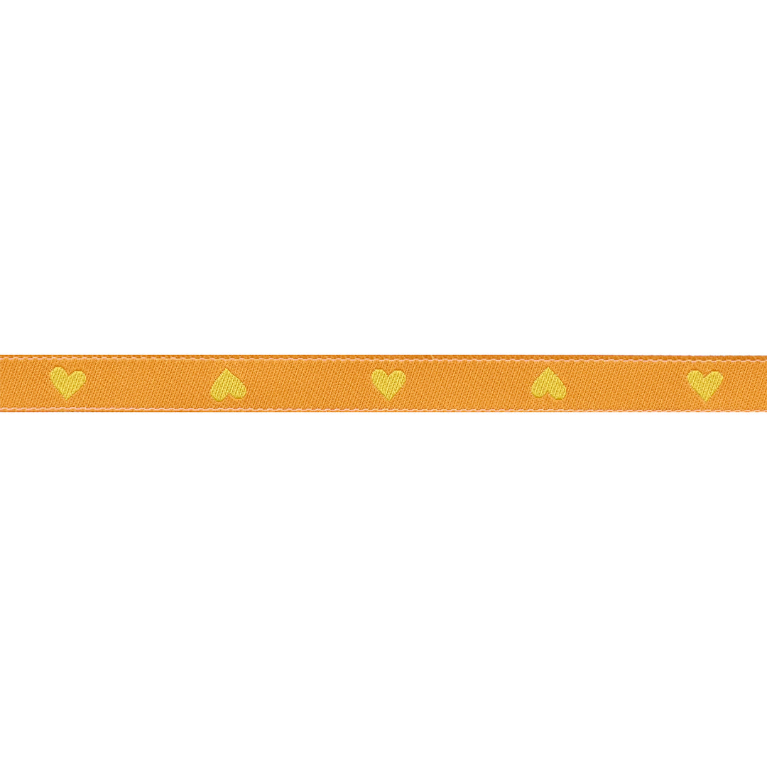 Hearts and Sparks - Hearts in Golden Hour - 3/8" width - by Melody Miller - 15 Yard Spool