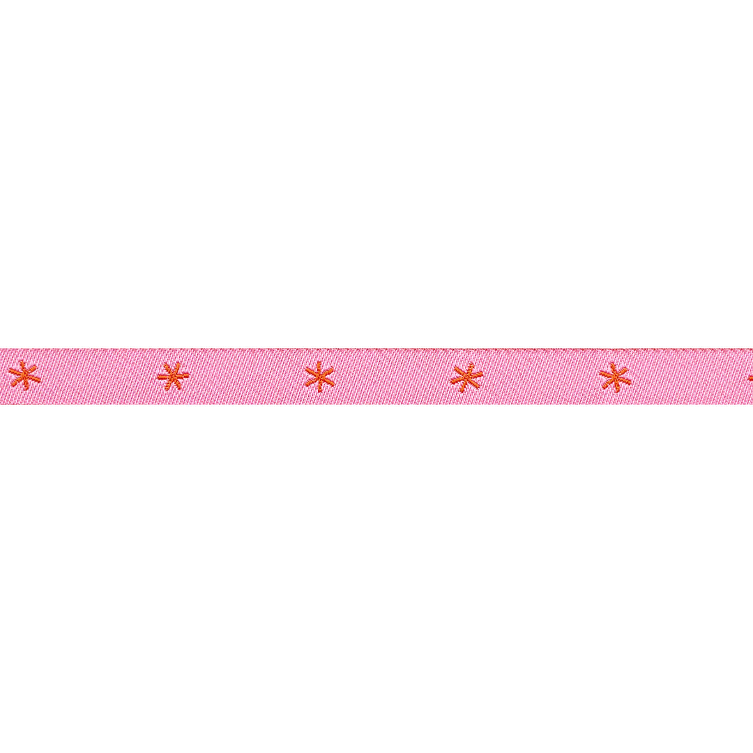 Hearts and Sparks - Spark in Pink 3/8" - by Melody Miller - 15 Yard Spool