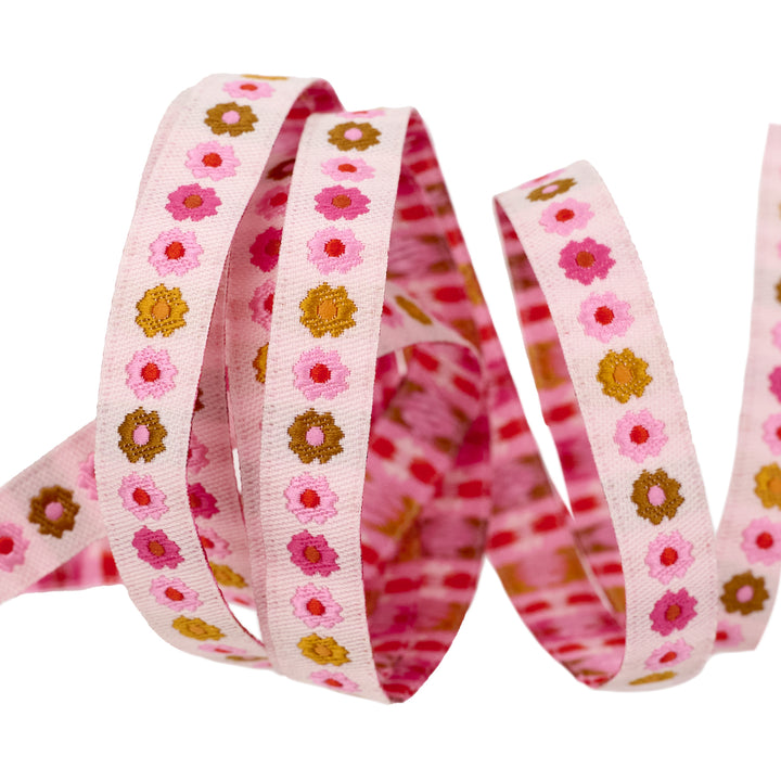 Ooh Lucky Lucky - Garland in Hot Pink - 3/8" width - by Alexia Abegg - 15 Yard Spool