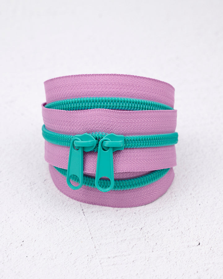 Mermaid Mist - Handbag Zipper - Renaissance Ribbons