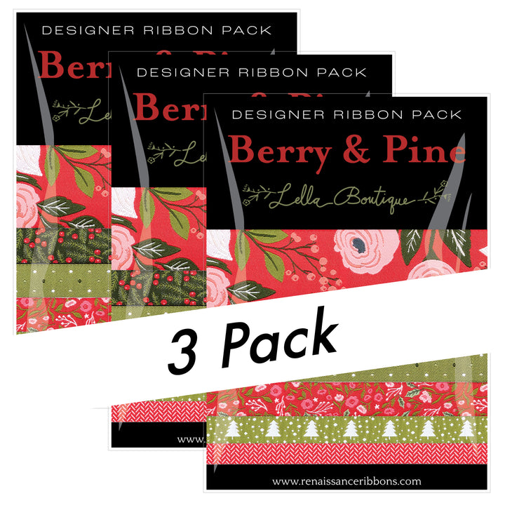 Berry and Pine Designer Pack Christmas - PRO 3 PACK
