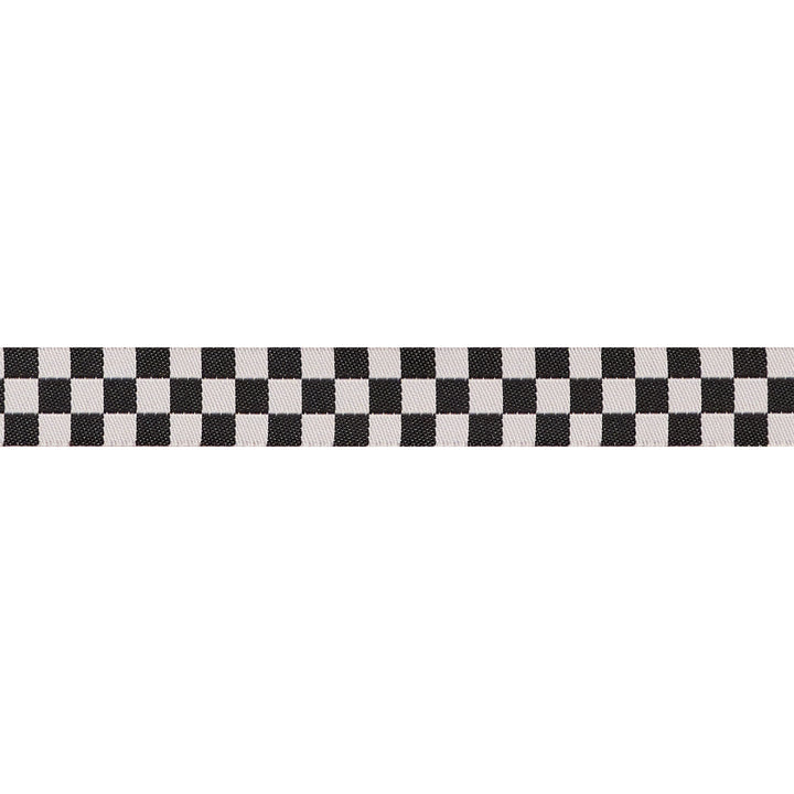 Mixtape - Checker in Black - 5/8" - by Alexia Abegg - 15 Yard Spool