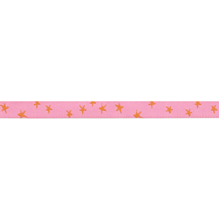 Mixtape - Starry in Vivid Pink - 3/8" - by Alexia Abegg - 15 Yard Spool