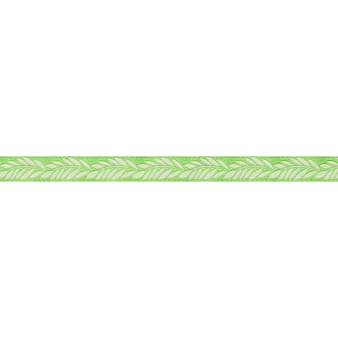 Foliage - Foliage in Grass - 3/8" width - by Sally Kelly - 15 Yard Spool