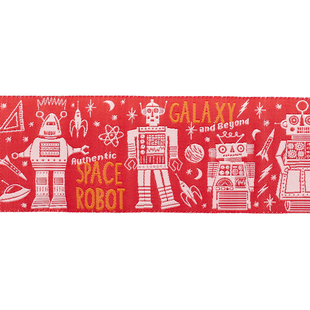3, 2, 1... Blastoff - Space Robot in Mars 2" - by Stacy Iest Hsu - 15 Yard Spool