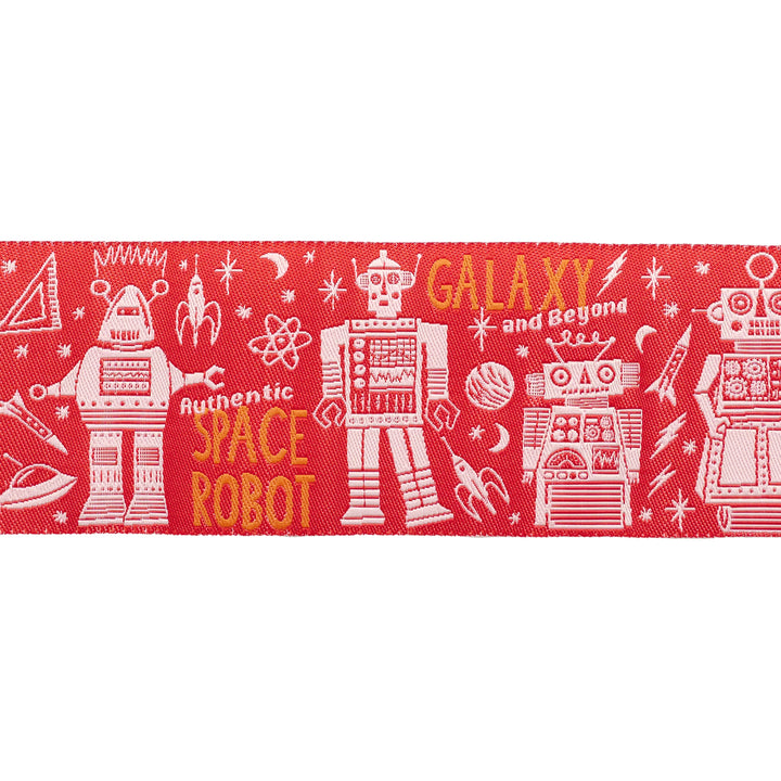 3, 2, 1... Blastoff - Space Robot in Mars 2" - by Stacy Iest Hsu - 15 Yard Spool