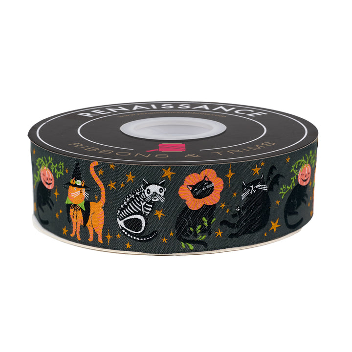 Witchy Ways - Kitty Costumes - 1-1/2" width - by Cori Dantini - 15 Yard Spool