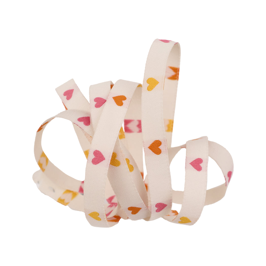 Hearts in Shell Multi - 3/8" width - Best of Melody by Melody Miller - 15 Yard Spool