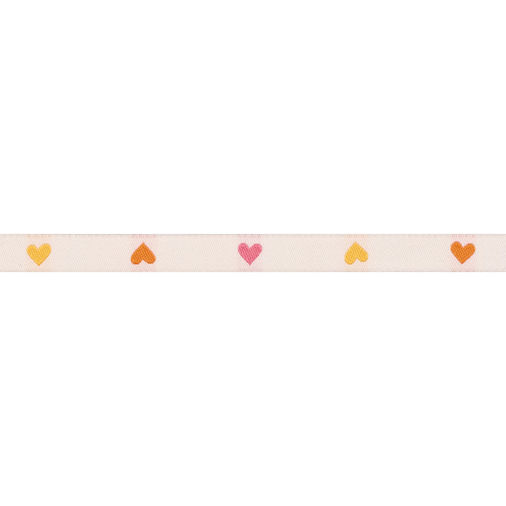 Hearts in Shell Multi - 3/8" width - Best of Melody by Melody Miller - 15 Yard Spool