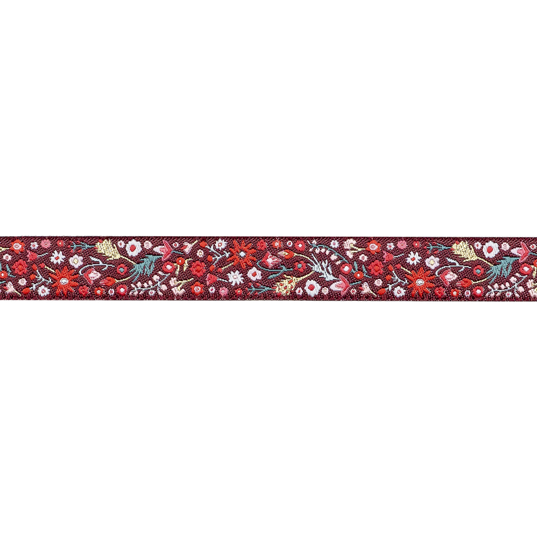 Adventale - Yuletide Daisies - 5/8" width - by Katarina Roccella - 15 Yard Spool