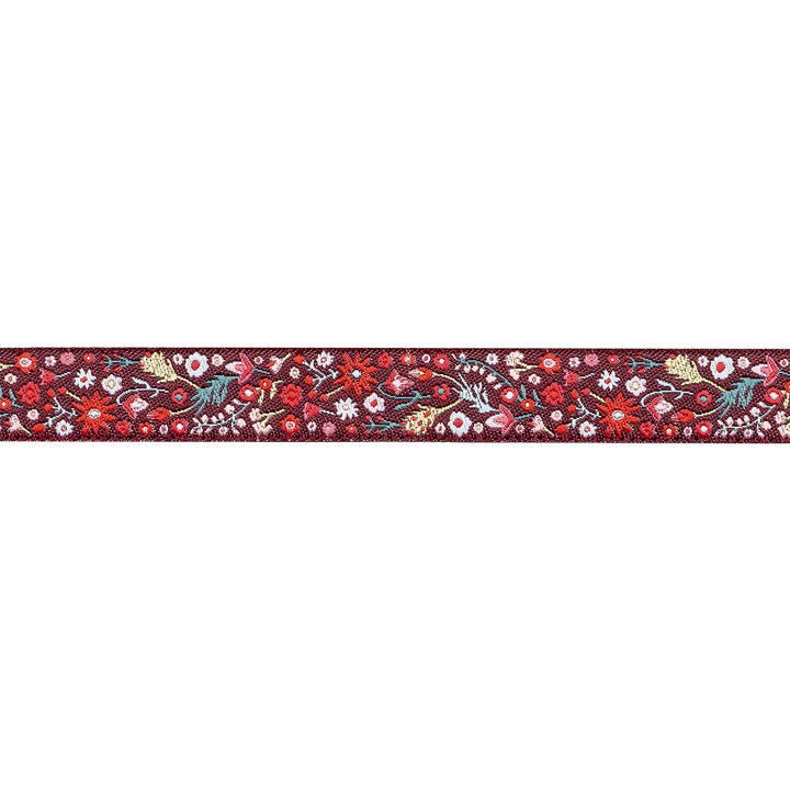 Adventale - Yuletide Daisies - 5/8" width - by Katarina Roccella - 15 Yard Spool