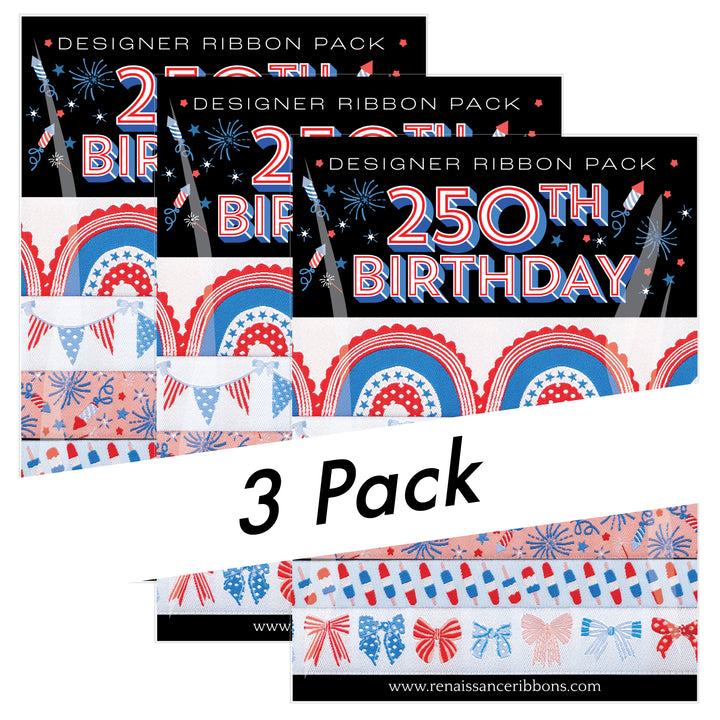 250th Birthday - Designer Pack - PRO 3 PACK