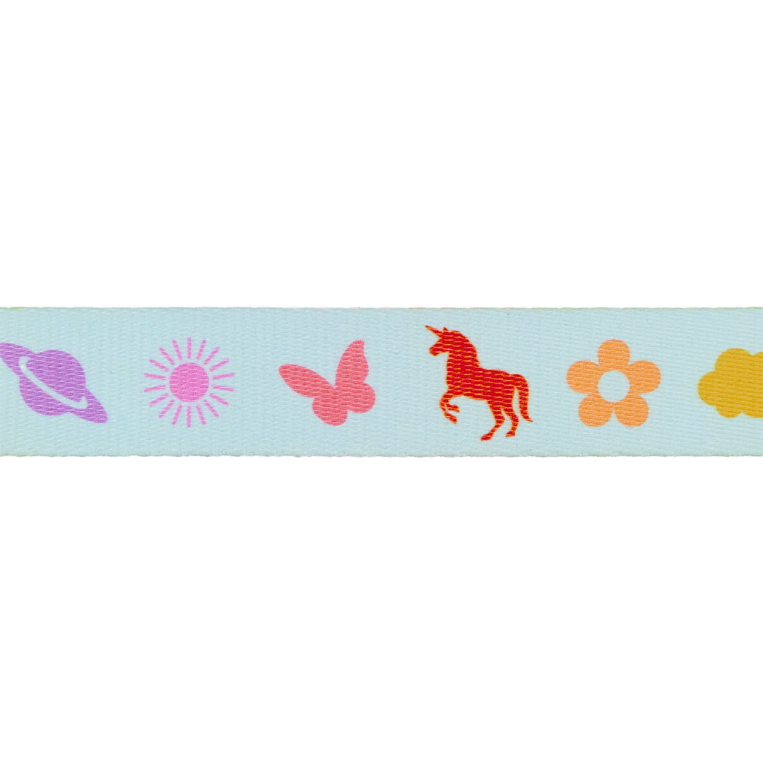 Legendary - Charmed WEBBING in Stardust - 1" width - by Tula Pink - 16 Yard Spool (Preorder)