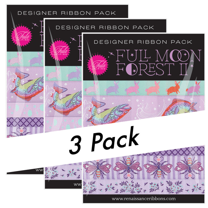 Tula Pink - Full Moon Forest II Designer Pack - Blossom - PRO 3 PACK