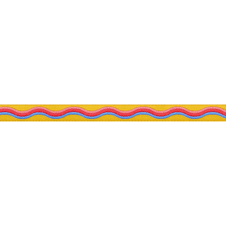 Playful - Wavy - 3/8" width - by Renaissance Ribbons - 15 Yard Spool