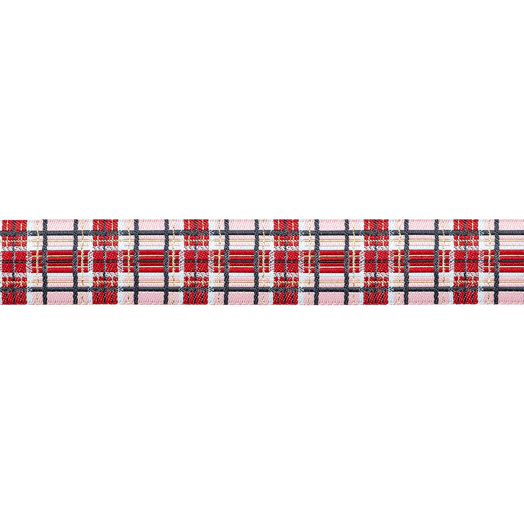 Adventale - Ribbon Plaid in Blue - 7/8" width - by Katarina Roccella - 15 Yard Spool