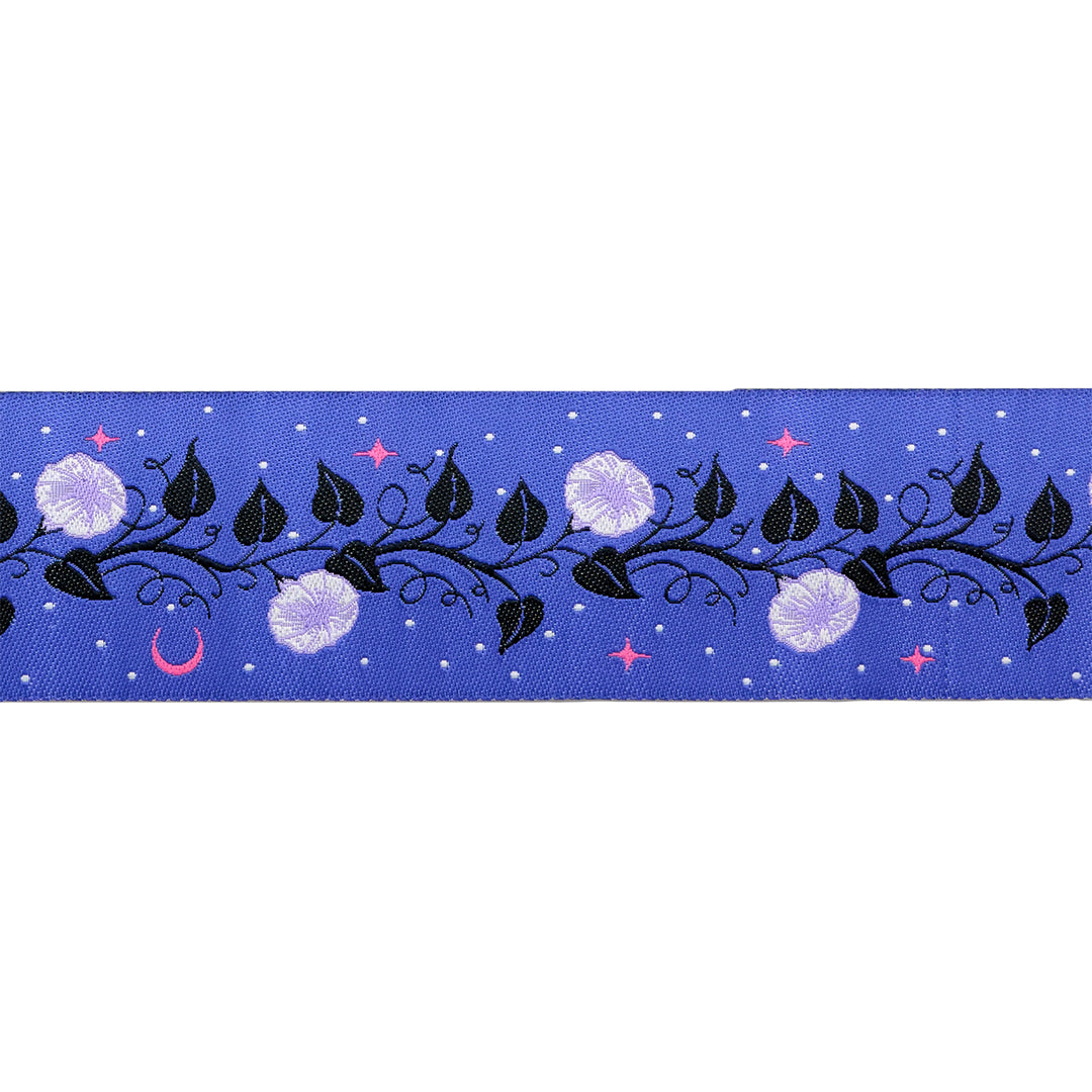 Glow Garden - Moon Vine 1-1/2" - by Sarah Watts - 15 Yard Spool