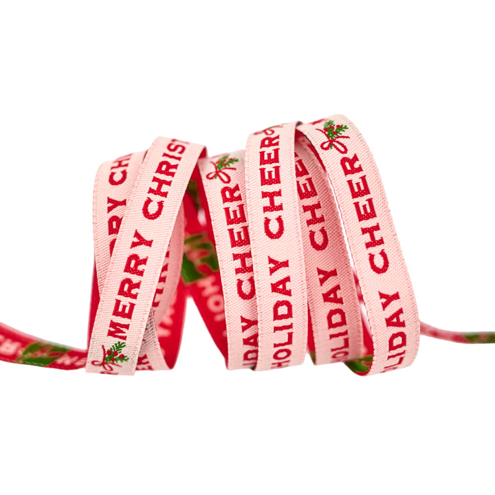 Holiday Cheer - Holiday Cheer - 3/8" width - by Stacy Iest Hsu - 15 Yard Spool