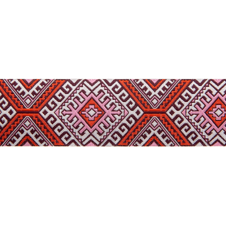 Orange and Pink Camel Blanket by Amy Butler