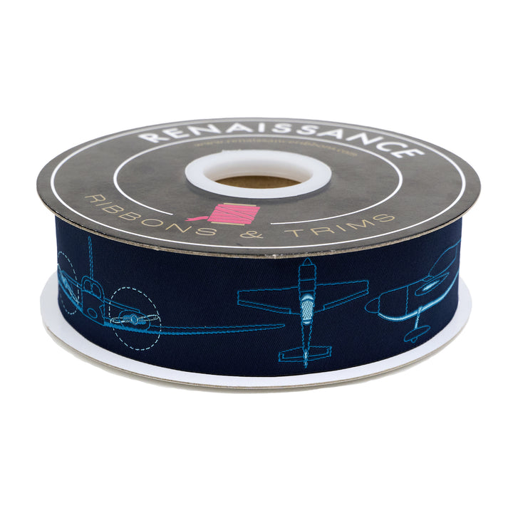 High Flight - Airshow - 1-1/2" width - by Sarah Thomas - 15 Yard Spool