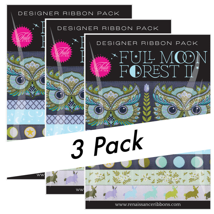 Tula Pink - Full Moon Forest II Designer Pack - Starlight - PRO 3 PACK