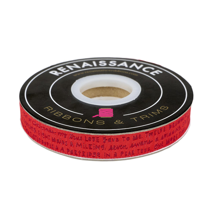 12 Days of Christmas - 6 Geese Laying - 5/8" width - by Cori Dantini - 15 Yard Spool