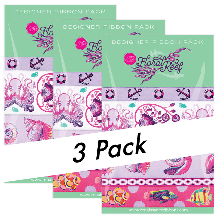 Floral Reef - Ultraviolet - Designer Pack - PRO 3 PACK