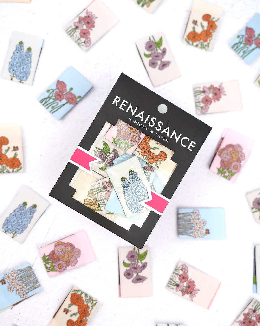 My Secret Garden - Woven Label Pack - 8 PACK