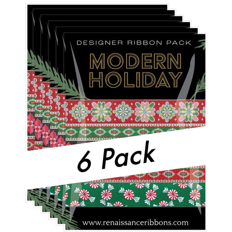LIMITED EDITION: Modern Holiday Designer Pack - 6 pk