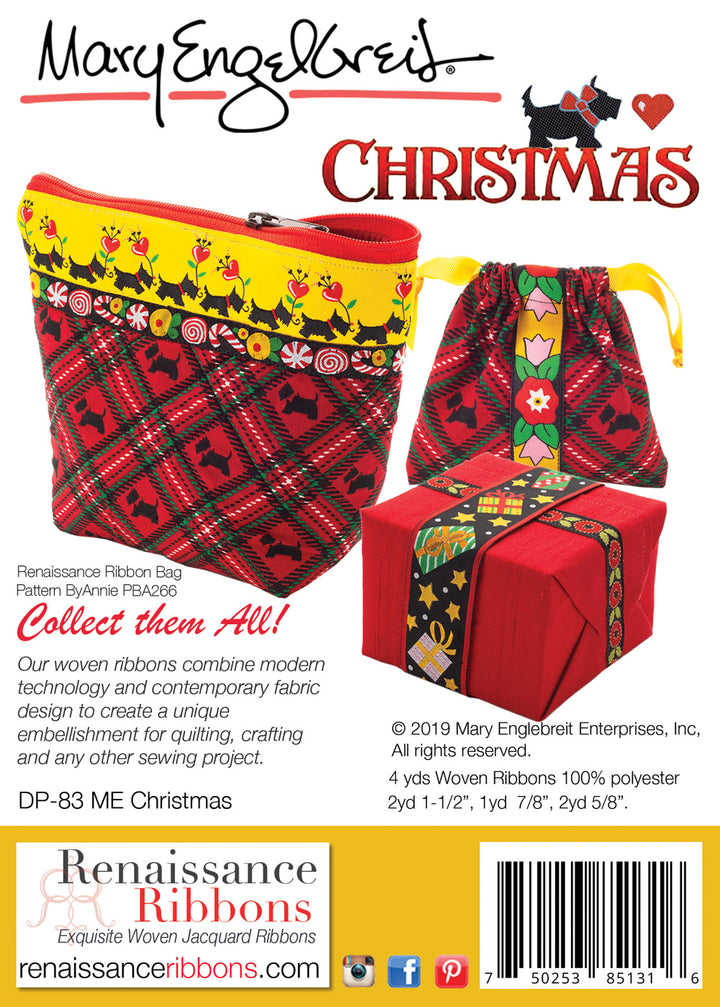 Mary Engelbreit-Christmas Ribbon Pack