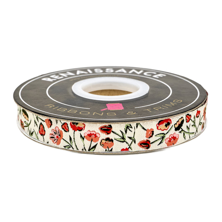 Spruce - Tulip Time - 5/8" width - by Sharon Holland - 15 Yard Spool