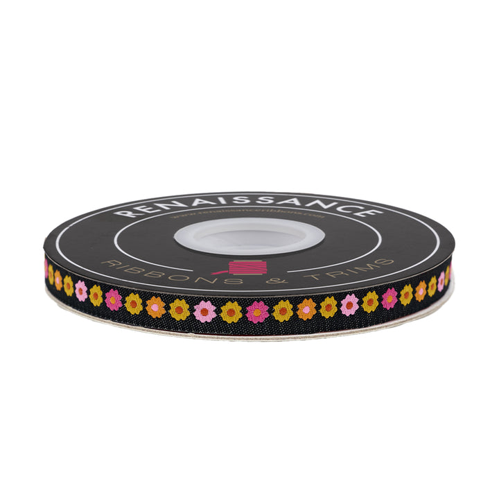 Ooh Lucky Lucky - Garland in Black - 3/8" width - by Alexia Abegg - 15 Yard Spool