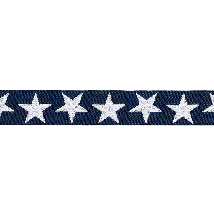 High Flight - Twinkle in Flag Blue - 7/8" width - by Sarah Thomas - 15 Yard Spool