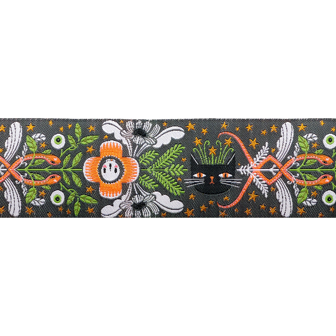 Witchy Ways - Halloweeny - 1-1/2" width - by Cori Dantini - 15 Yard Spool