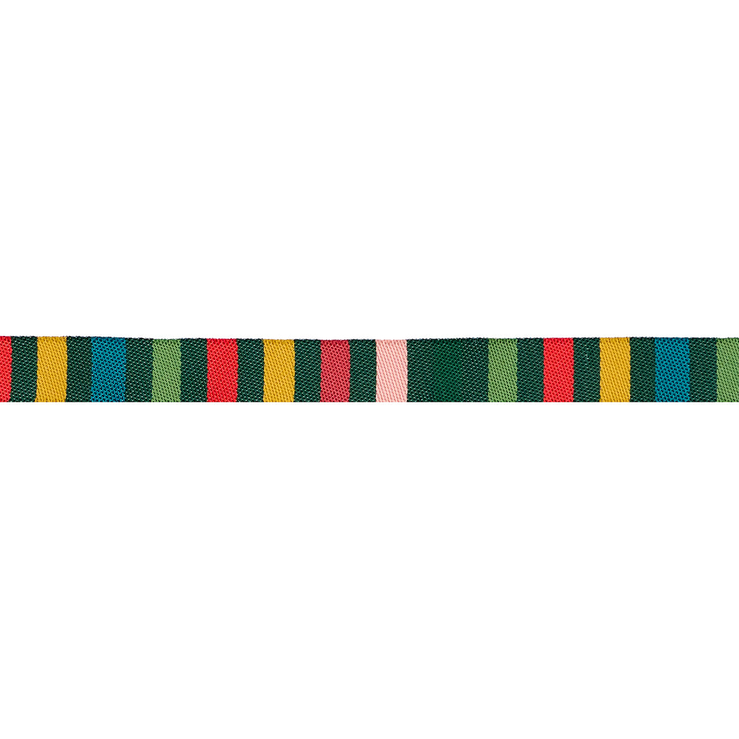 12 Days of Christmas - Holiday Stripe - 3/8" width - by Cori Dantini -15 Yard Spool