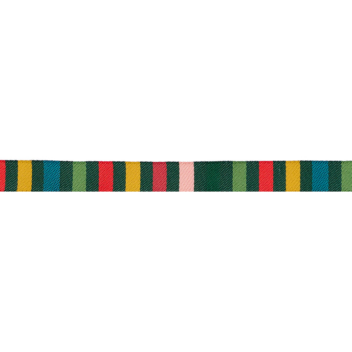 12 Days of Christmas - Holiday Stripe - 3/8" width - by Cori Dantini -15 Yard Spool