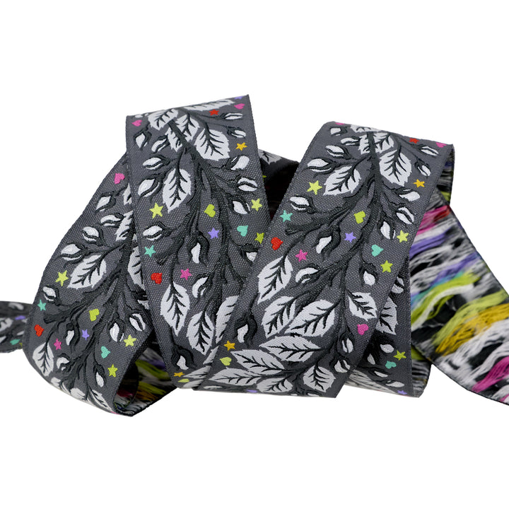 Graywork - Birthmark in Shadow - 1-1/2" width - by Tula Pink - 15 Yard Spool