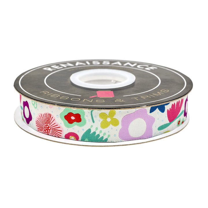 The Genesis of a Journey - Along the Way in Shell - 7/8" width - by Genesis Hall - 15 Yard Spool
