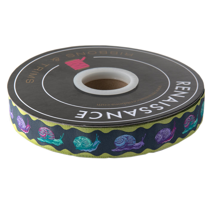 Down to Earth - Snailed It in Daybreak - 7/8" width - by Tula Pink - 15 yd spool (Preorder)