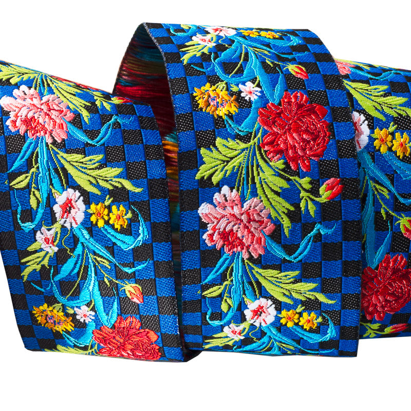 Flowers and Checkerboard - Odile