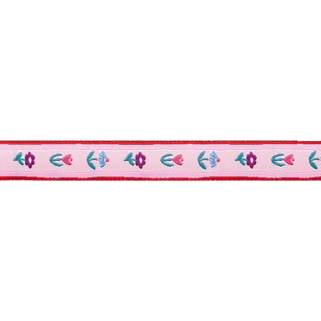 The Genesis of a Journey - Bavarian Blooms - 5/8" width - by Genesis Hall - 15 Yard Spool