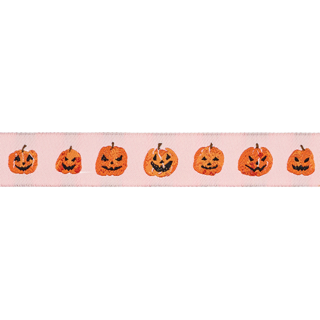 Enshadow - Pumpkin Parade in Orange - 7/8" width - by Katarina Roccella - 15 Yard Spool