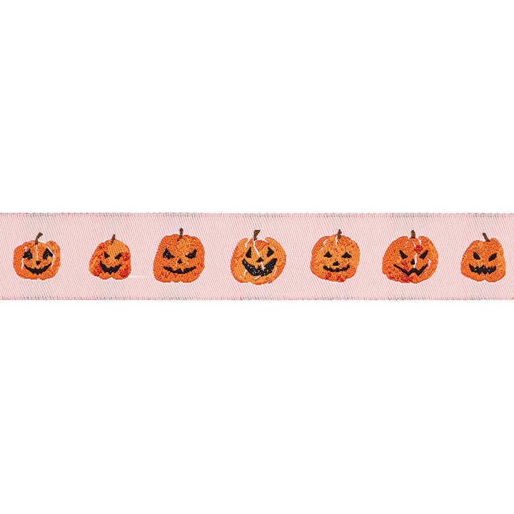 Enshadow - Pumpkin Parade in Orange - 7/8" width - by Katarina Roccella - 15 Yard Spool