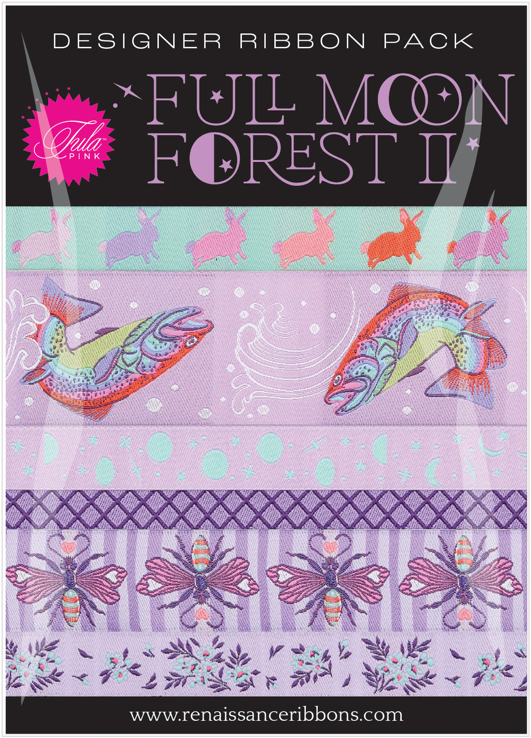 Tula Pink - Full Moon Forest II Designer Pack - Blossom - PRO 3 PACK